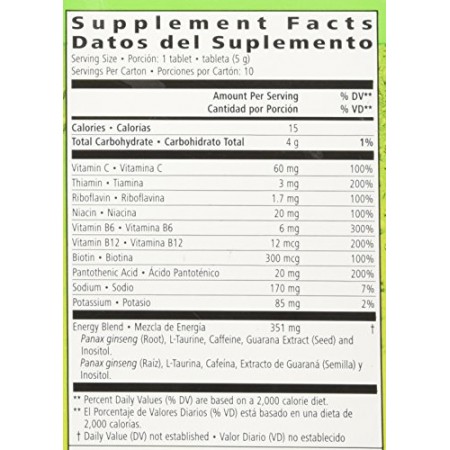 Lift Off energiatabletta - Citrom Lime ízesítésű