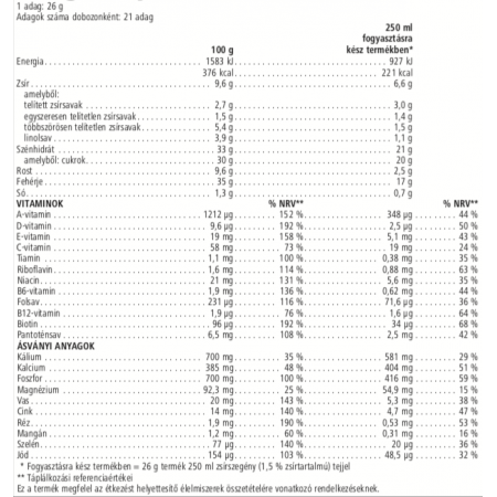 Herbalife Formula 1 Krémcsokoládé 