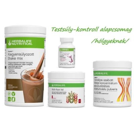 Testsúly - kontroll alapcsomag/hölgyeknek/