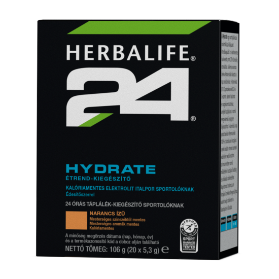 Herbalife24® Hydrate Narancs ízű 20 x 5.3 g Herbalife24® Hydrate Narancs ízű 20 x 5.3 g
