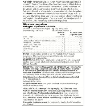 AloeMAX Ital Koncentrátum