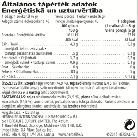 Formula 3 Személyre szabott fehérje-koncentrátum – 240 g Formula 3 Személyre szabott fehérje-koncentrátum – 240 g